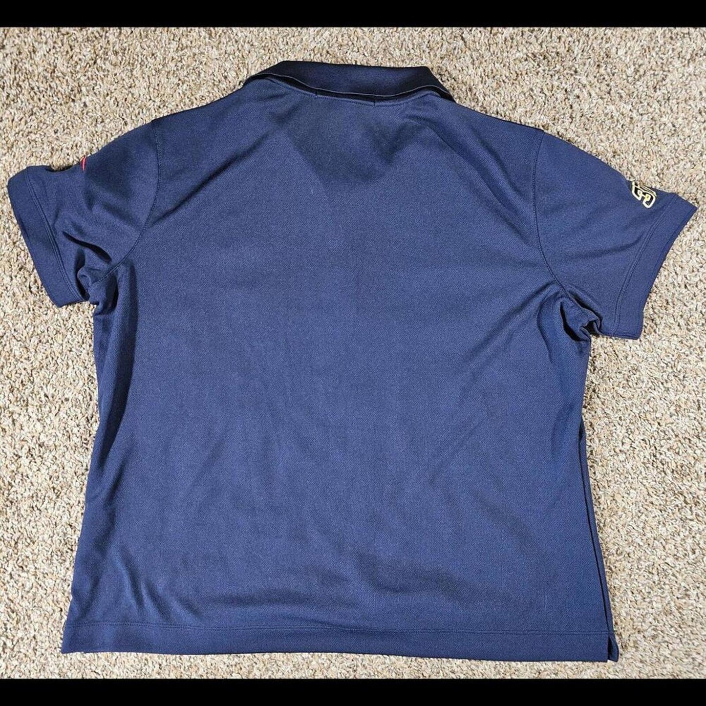 NASCAR #37 47 Bush's Best JTG Racing Nike DriFit Polo Wmn XL