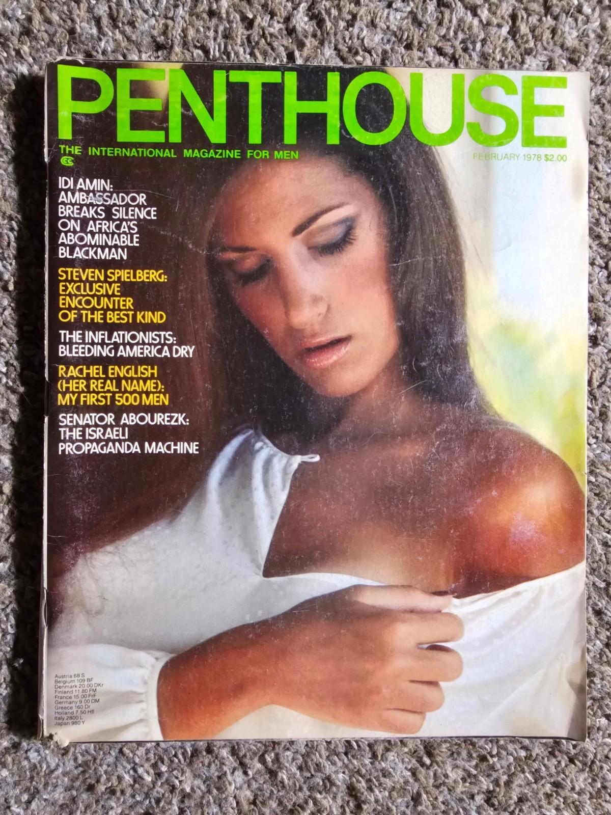 Penthouse Magazine February 1978 - Steven Spielberg Interview - Rachel English