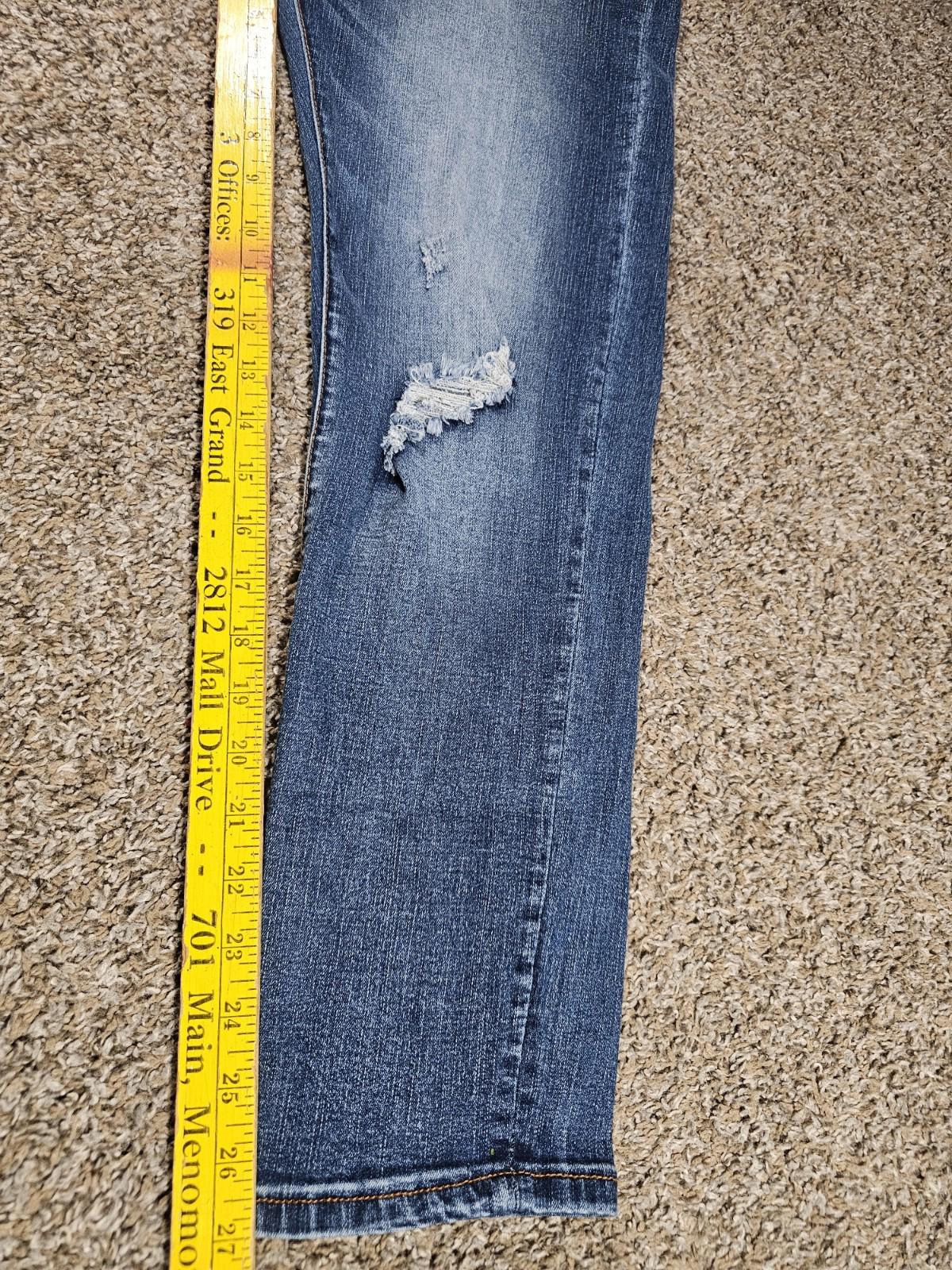 Surprise Surprise Destroyed Jeans Button Fly M APPROX 28x27