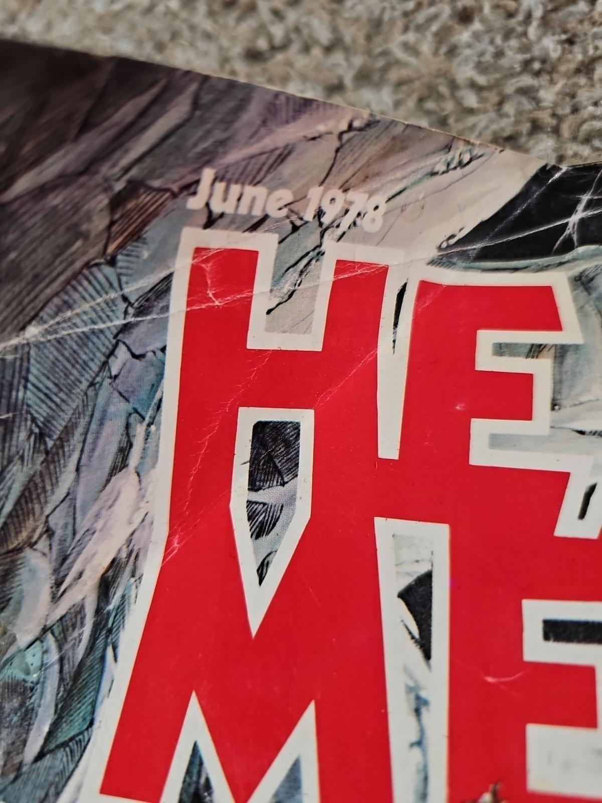 HEAVY METAL MAGAZINE  June 1978, Volume II, #2 Adult Fantasy