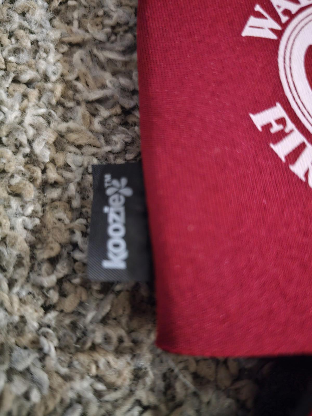 Walworth Fire & Rescue Red Can KOOZIE Drink Sleeve