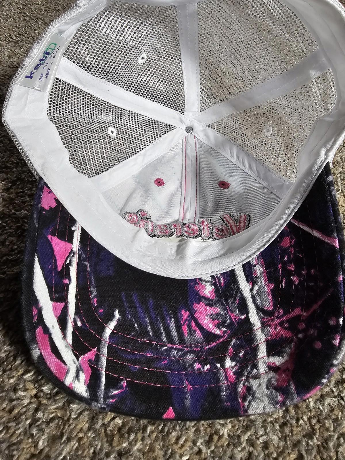 Veteran's Truck Line Inc Pink Mudd Camo Hat