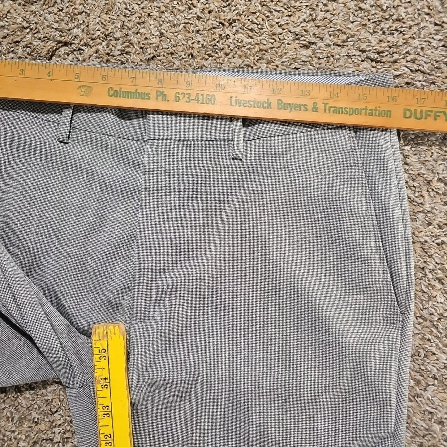 J.M. Haggar Slim Fit Premium Stretch Suit Pant 32x34