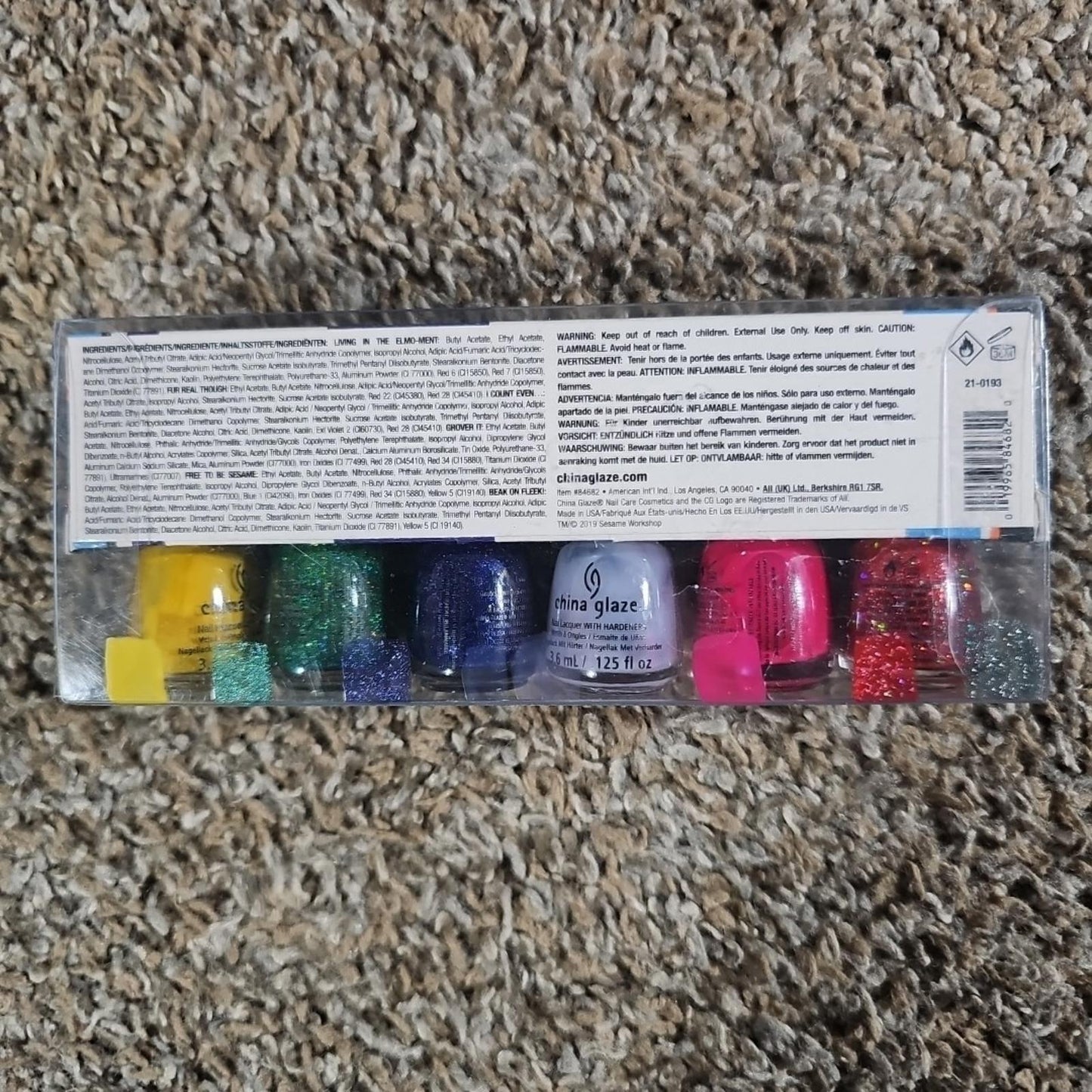 Sesame Street x CHINA GLAZE You Do Hue Nail Polish