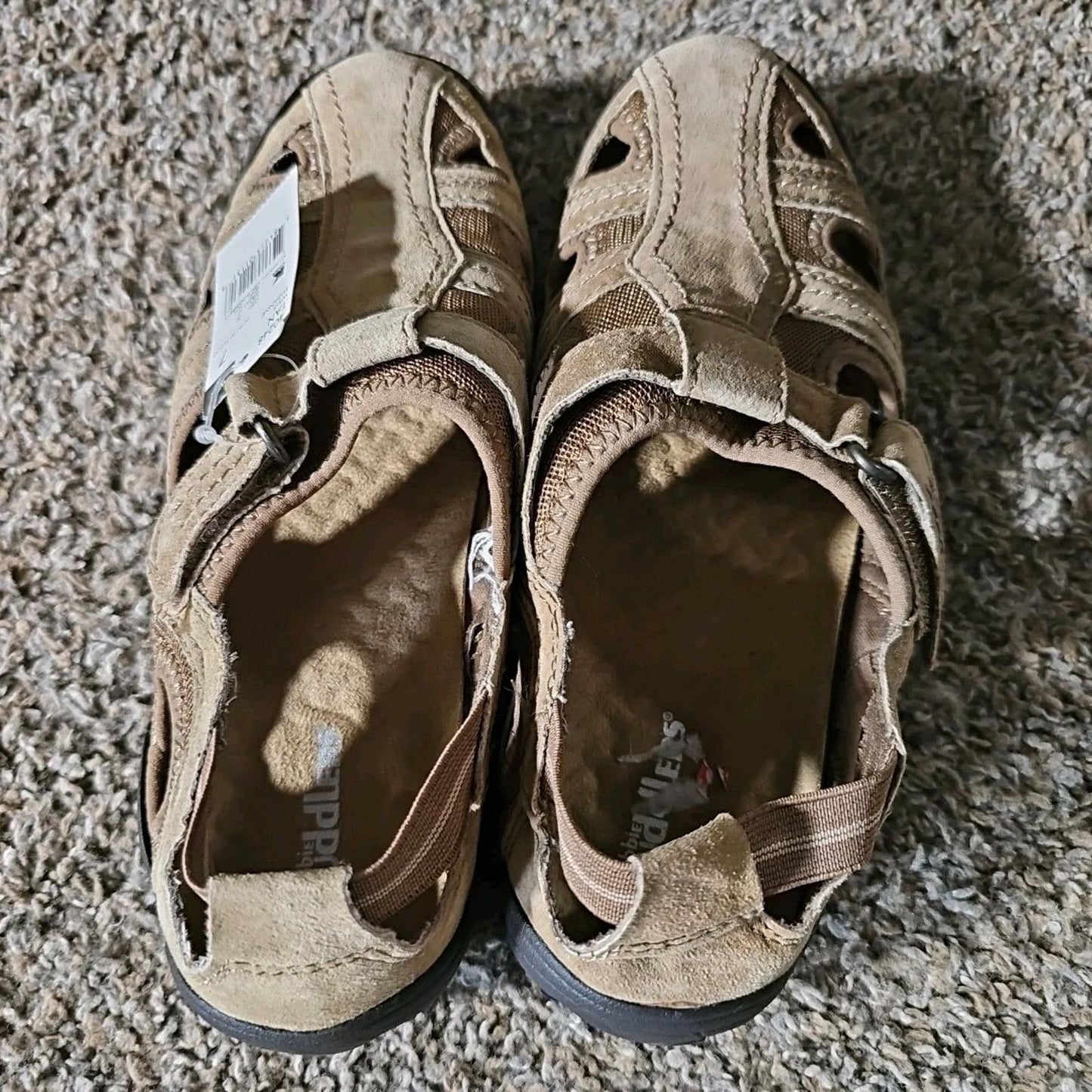Cobbie Cuddlers Suzanne Women's 7W Leather Sandal Shoes NWT