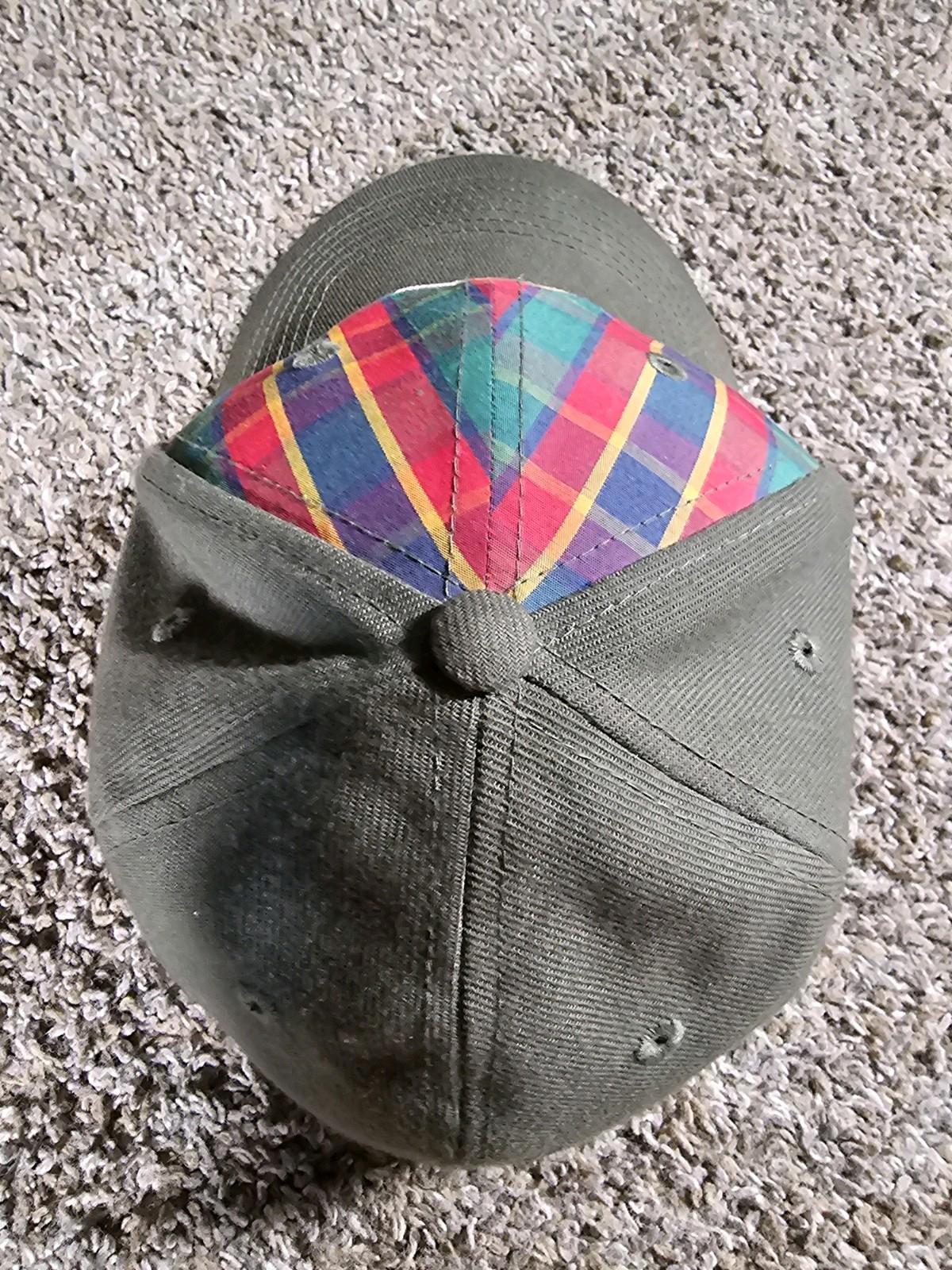 Boy Scouts Of America Webelos Fitted Plaid Hat Size M/L