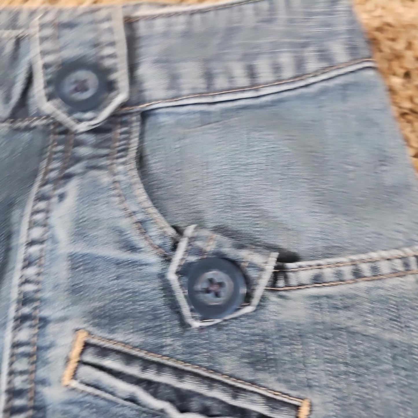 Cherokee Brand Sz 16 Denim Jean Skirt