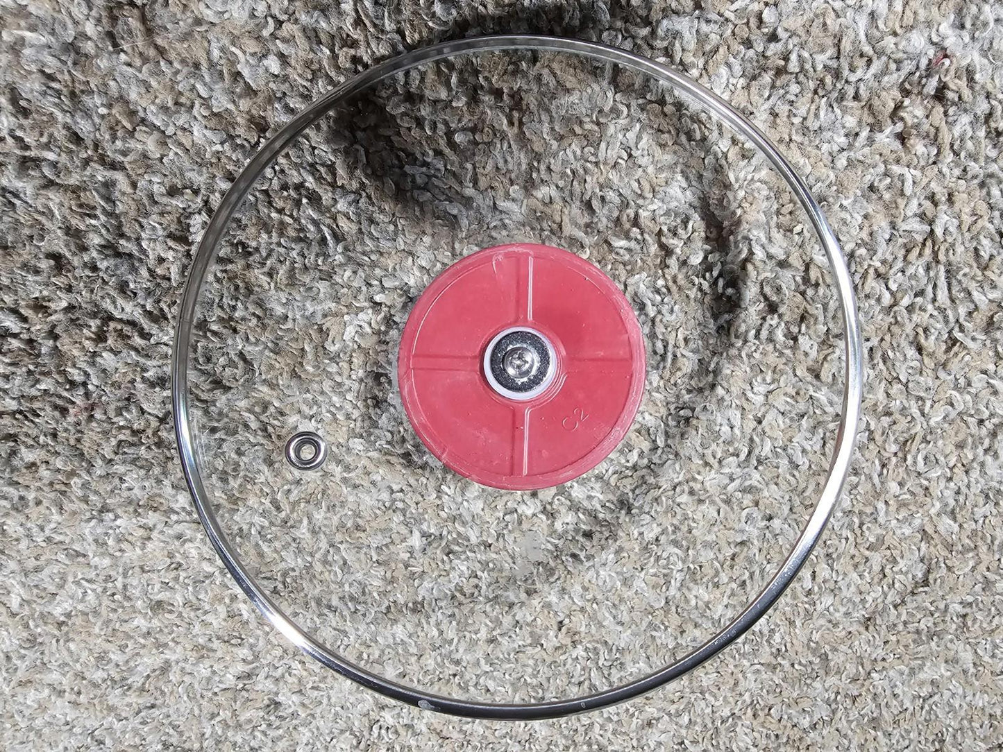 Tasty Pot Lid C2 Red handle