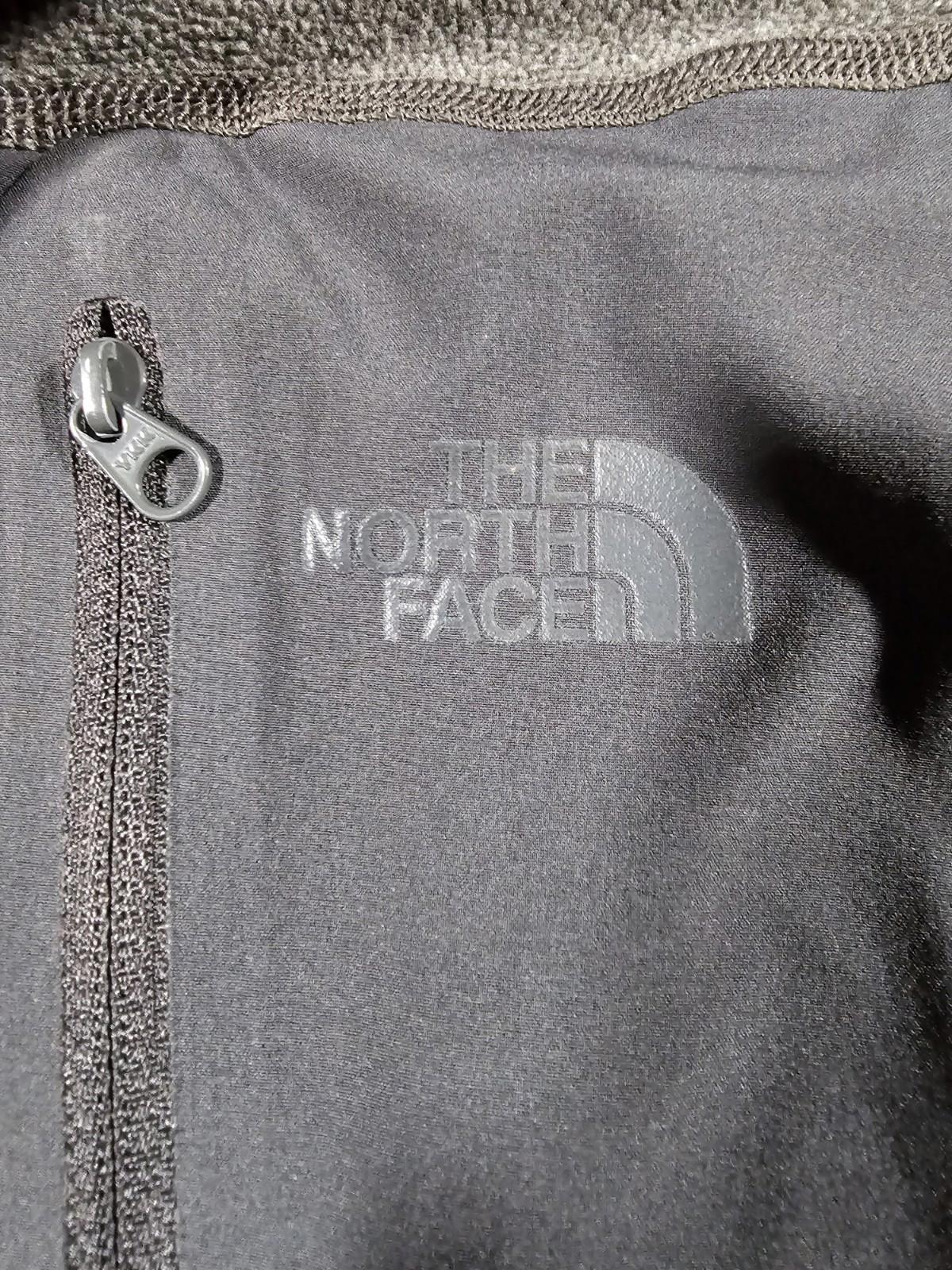 The North Face Mens L Gray 1/4 Zip Fleece Outdoor Hiking