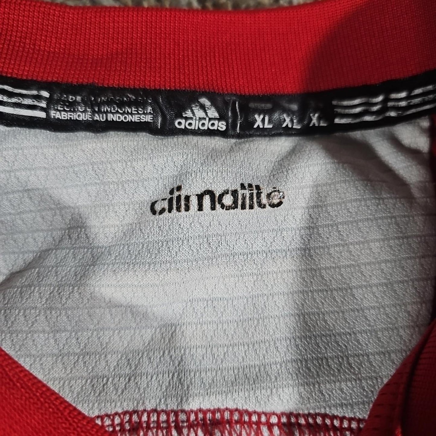 Adidas Climalite XL Wisconsin Badgers Polo