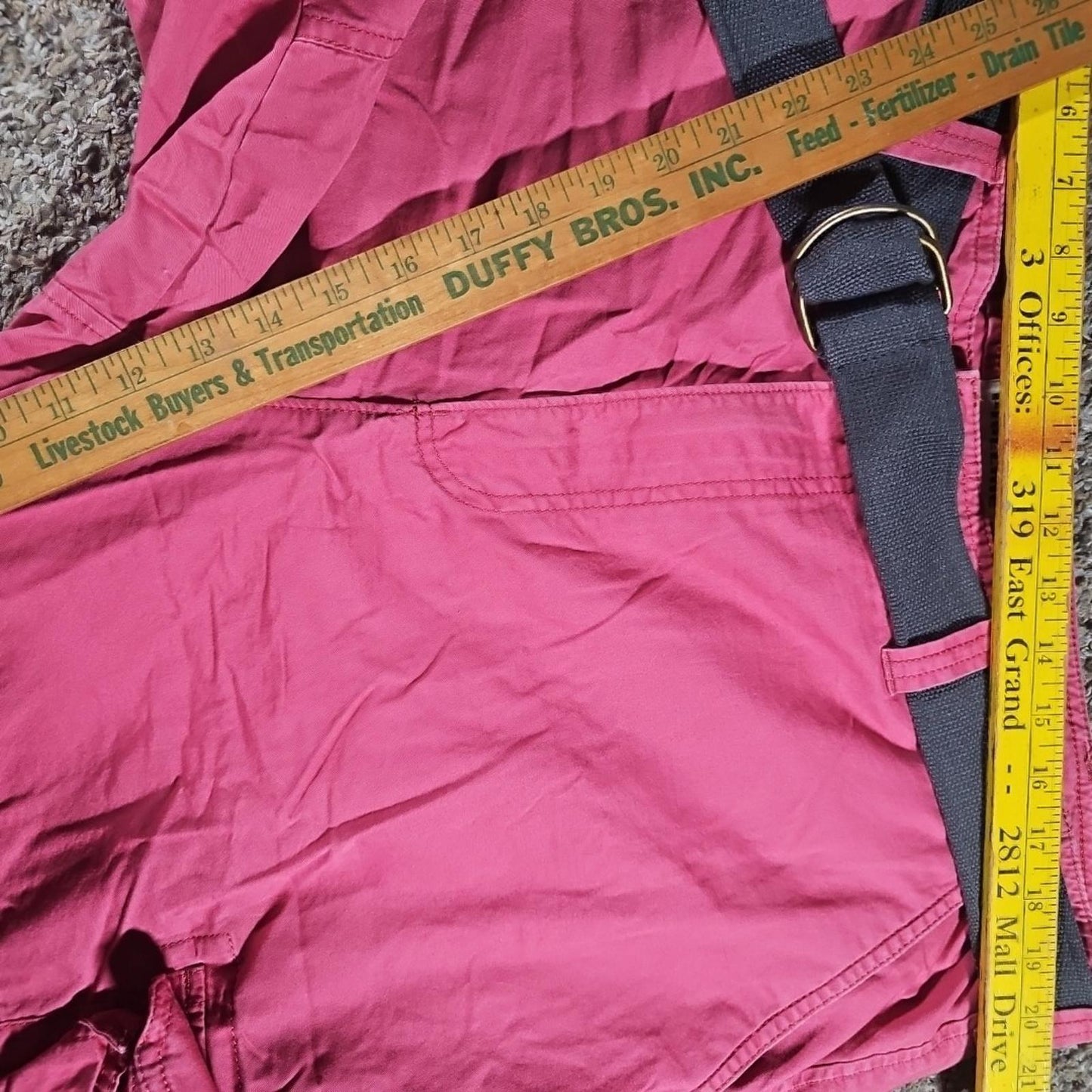 Urban Pipeline 40 Belted Pink Cargo Shorts