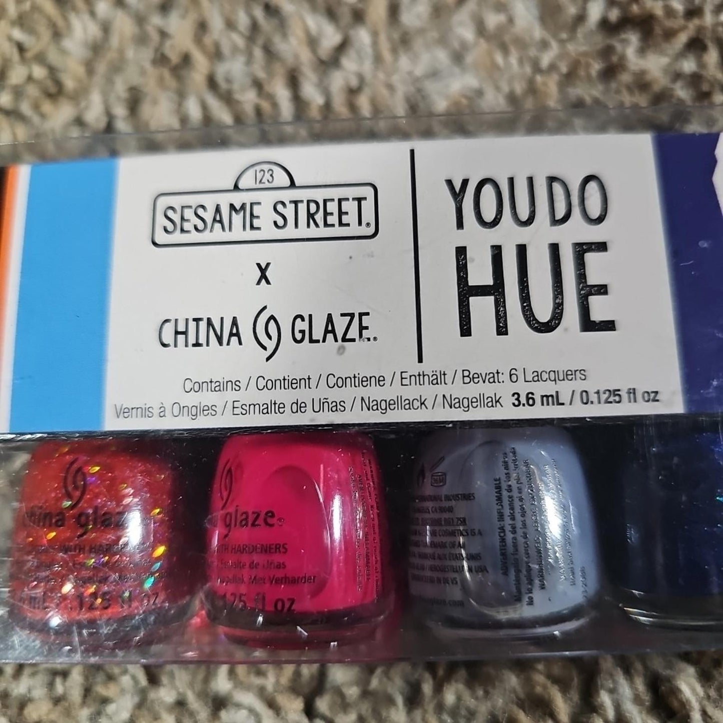 Sesame Street x CHINA GLAZE You Do Hue Nail Polish