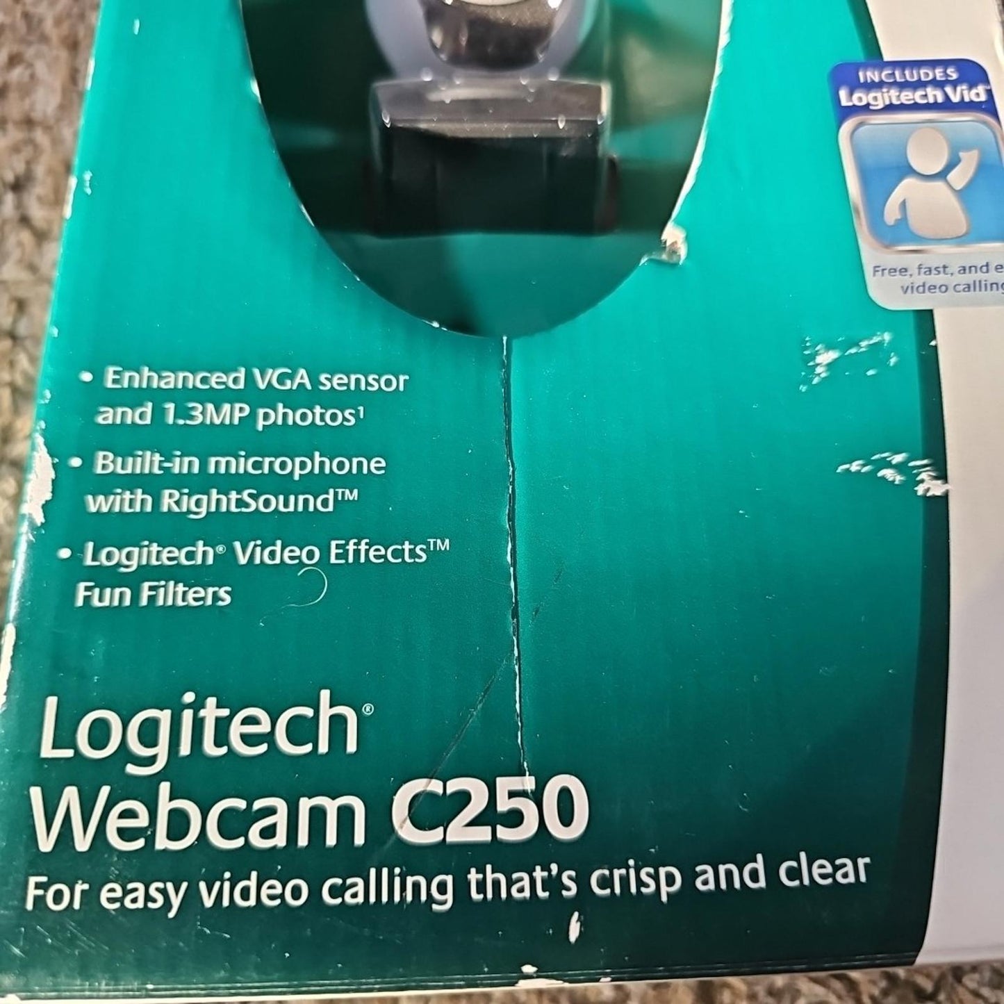 Logitech C250 Web Cam NIB