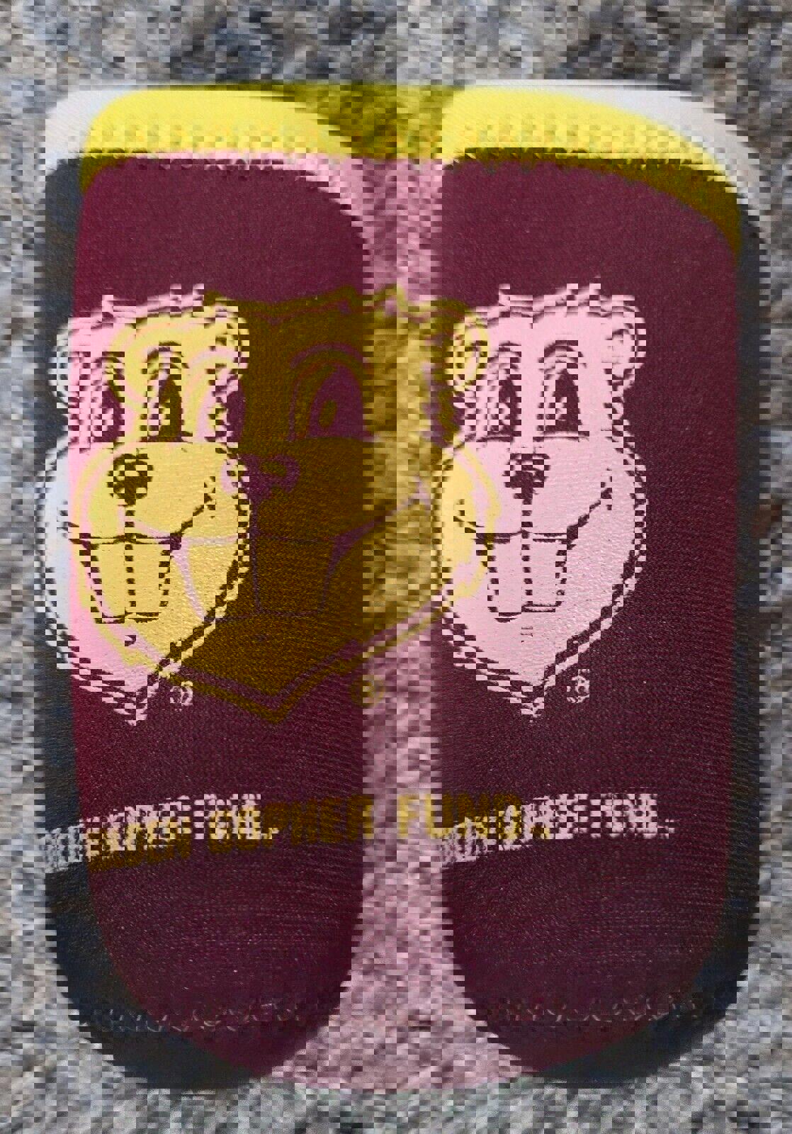 Minnesota Golden Gophers Maroon And Yellow Can Cooler