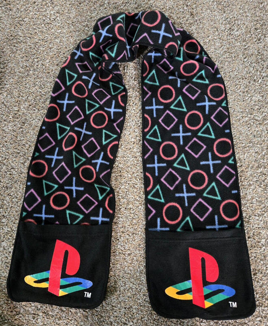 2018 Offical Licensed Playstation Product Scarf With Pockets