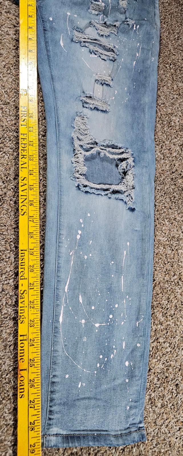 Surprise Surprise Destroyed Jeans Large APPROX 30.5 x 29