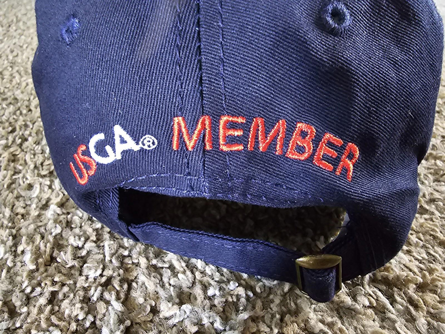 US Open 2020 Winged Foot Golf Cap Hat Blue USGA Member