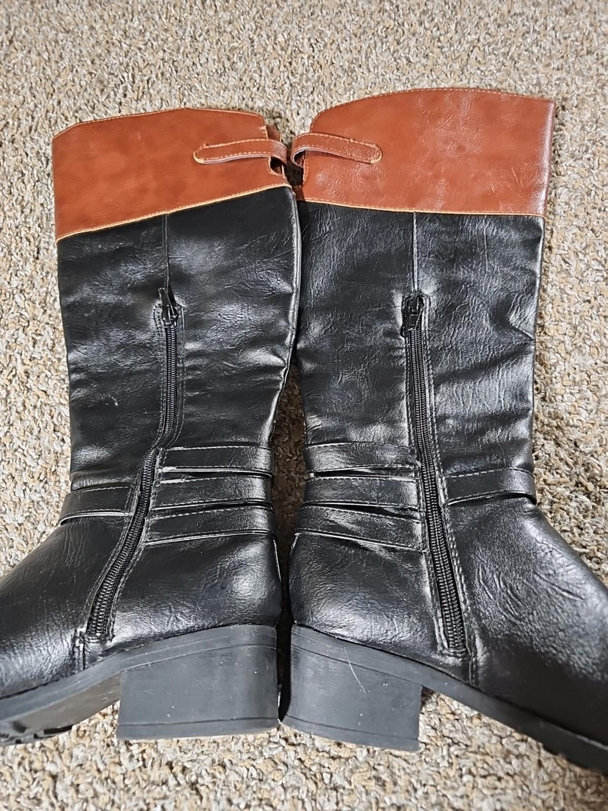 RAM Imbra Boots 6M Zip Side Buckles