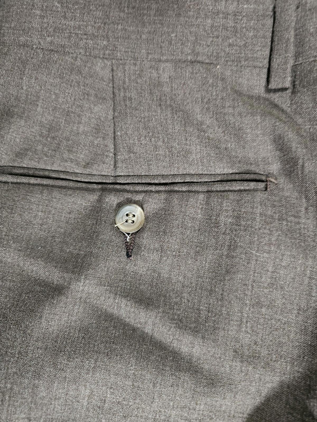 Brown Unbranded Creased Dress Pants 32x31