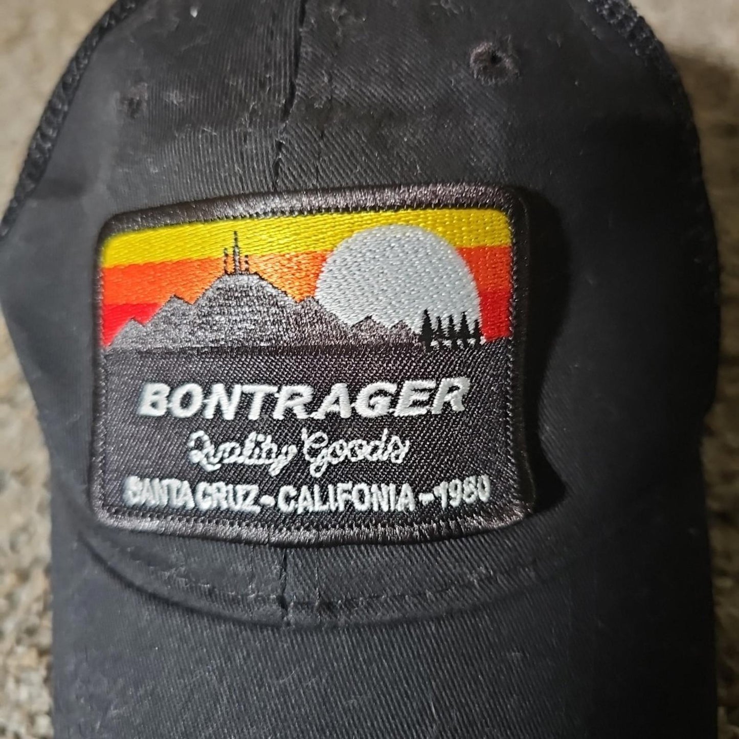 Bontrager Santa Cruz California 1980 Meshback Trucker Hat