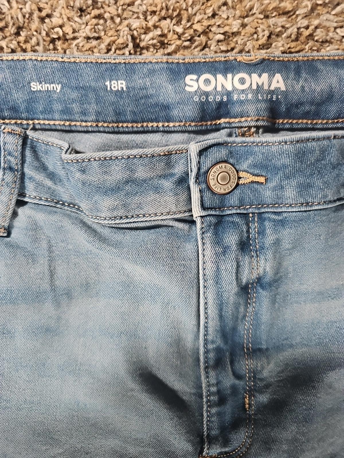 Sonoma Skinny 18R The Everyday Jean NWT