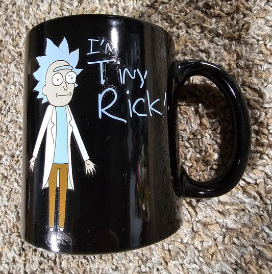 Rick & Morty Tiny Rick Cartoon Network Adult Swim Coffee Mug 2017