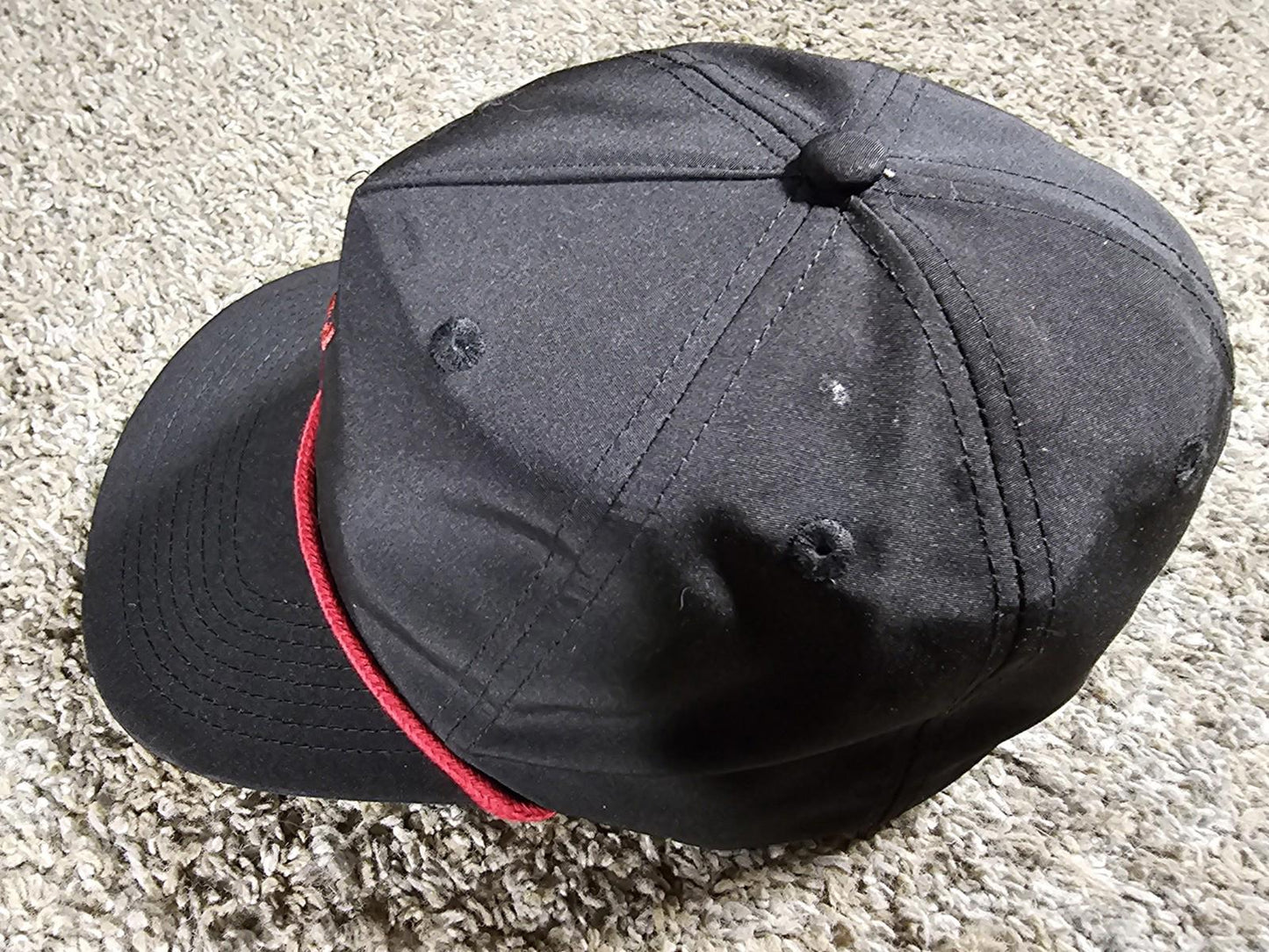 nearly relegated Snapback Black hat
