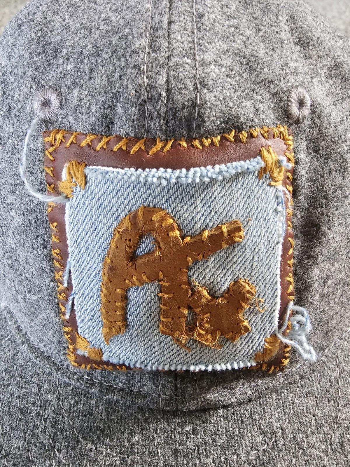 Applesmith AX. Collective Leather Strapback 100% Wool Sandlot hat Streetwear USA