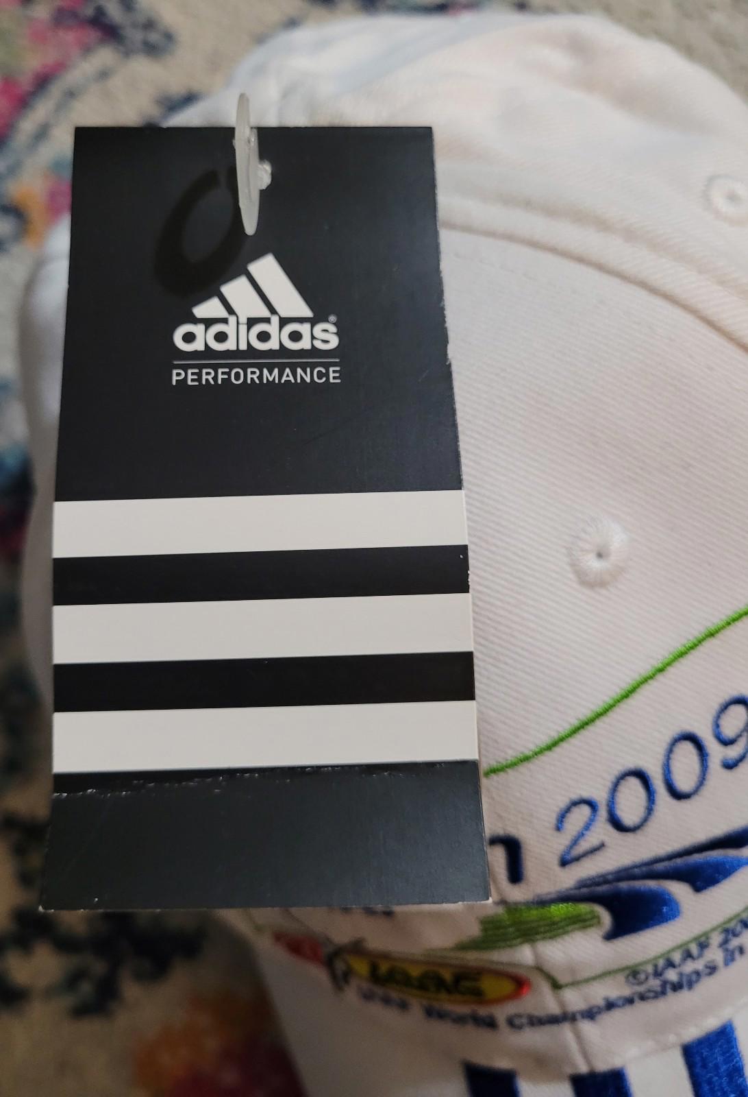 IAAF World Championship Athletics BERLIN 2009 adidas hat NWT