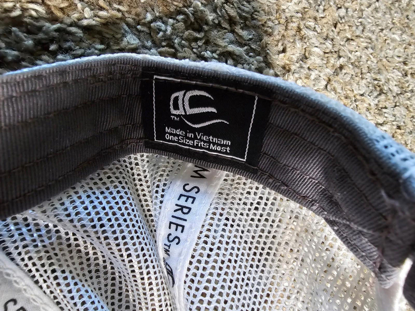 Tinus Marine 70 Years Platinum Series Strap Meshback Hat