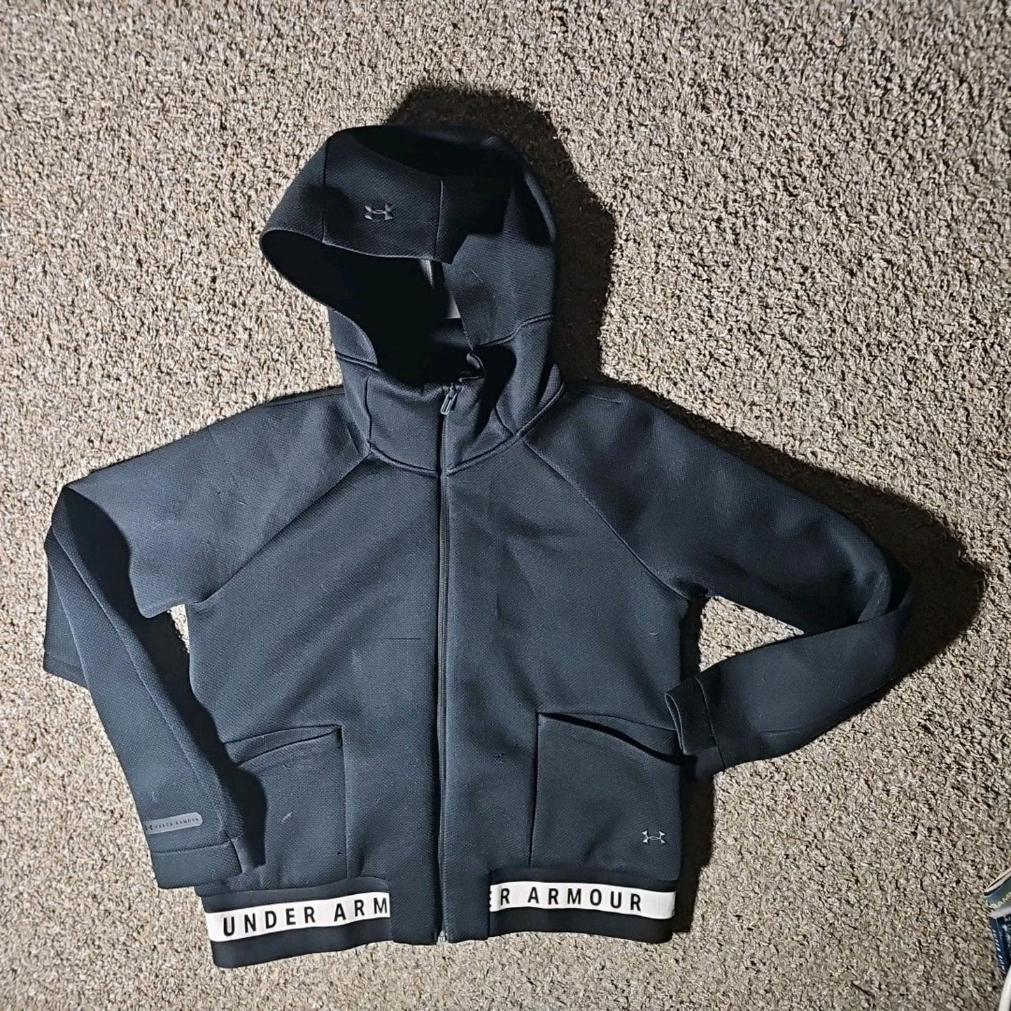 UA Under Armour Cowl Neck Fullzip Hoodie Womens Medium