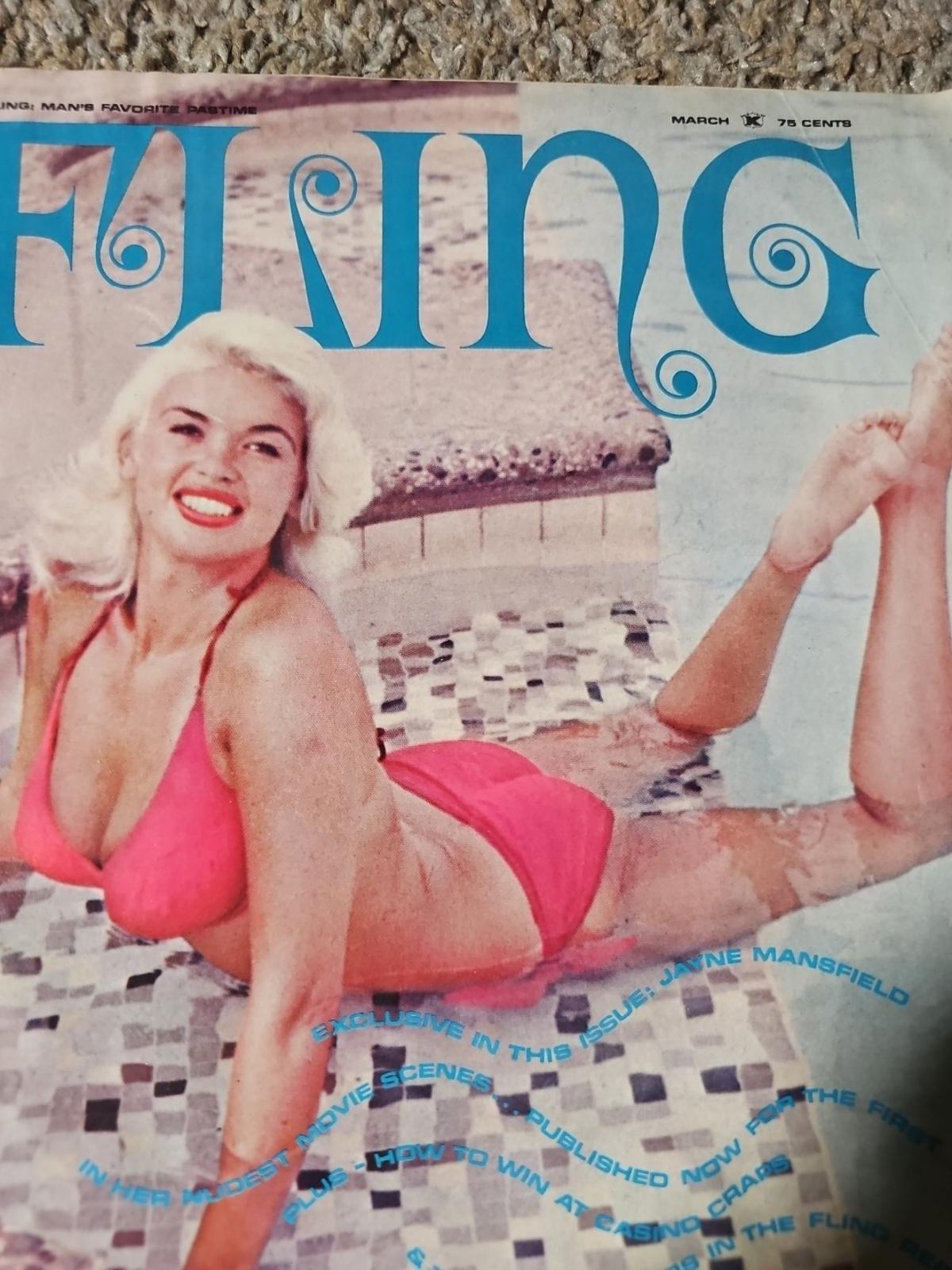 Fling Magazine May 1967 Jayne Mansfield