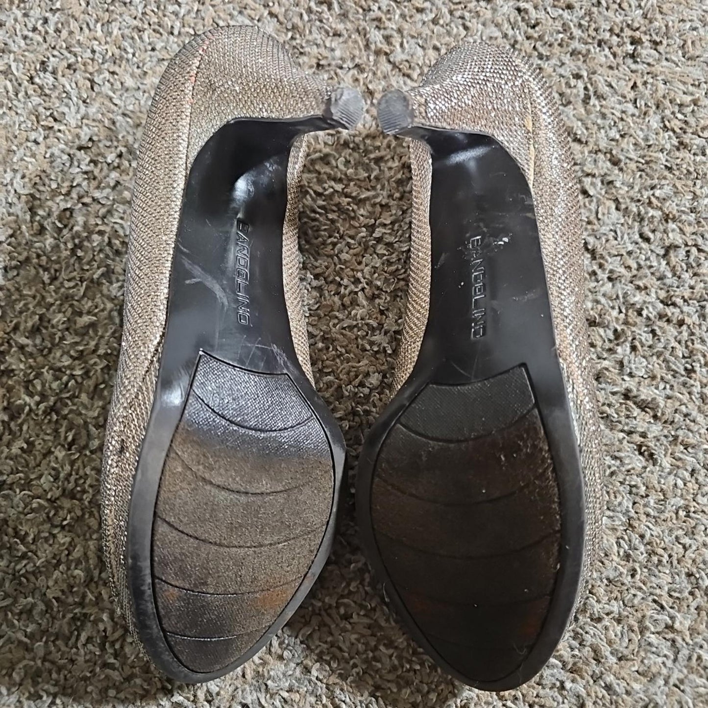 Bandolino BD MYLAR Shiny Heels 8.5M