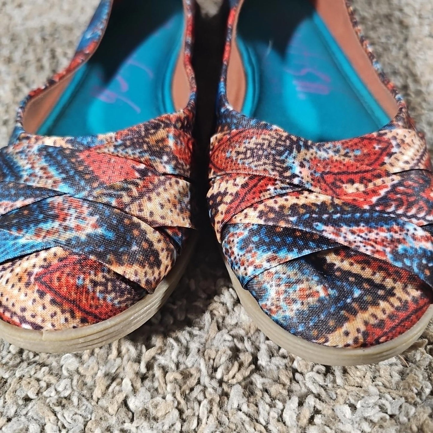 Blowfish Malibu Sz 6 Slip On Loafer Shoes