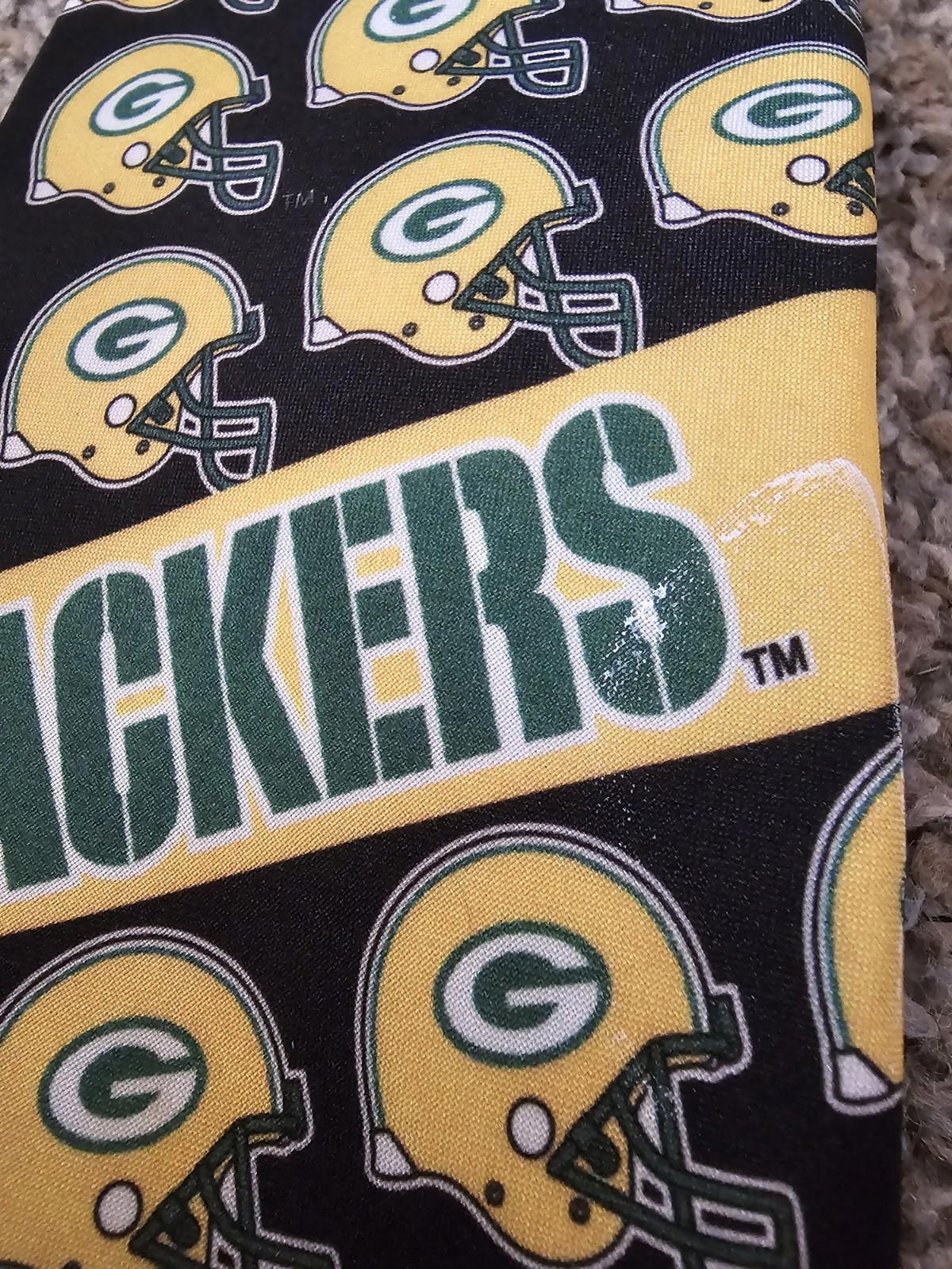 Vintage Green Bay Packers NFL Tie 1997 Ralph Marlin Stained