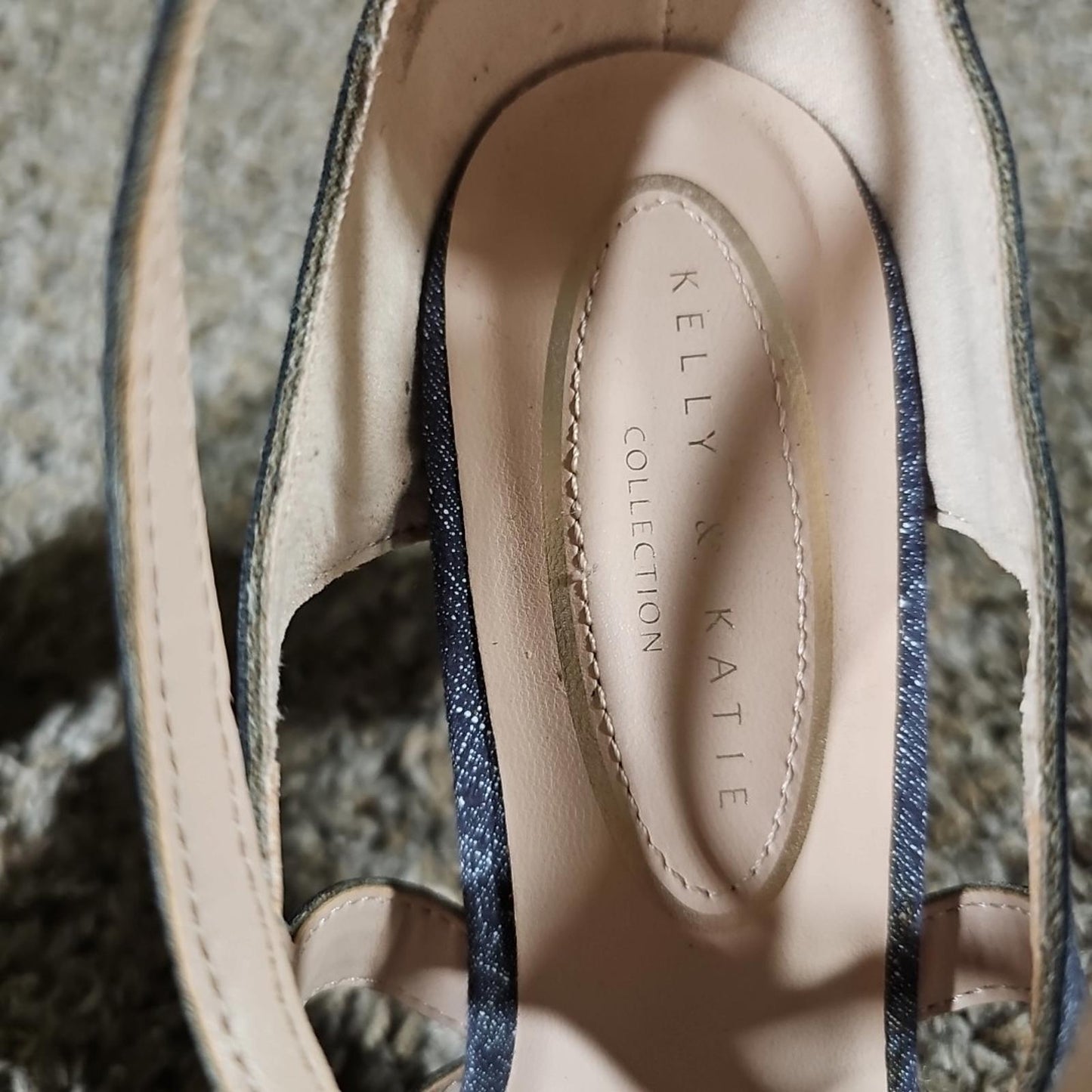 Kelly & Katie Collection Selidia Strap Heels US8 UK5.5