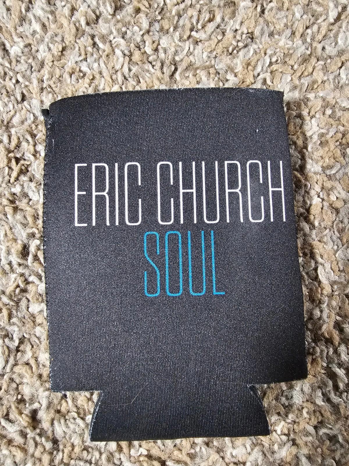 Eric Church Heart & Soul Concert Can Koozie Sleeve