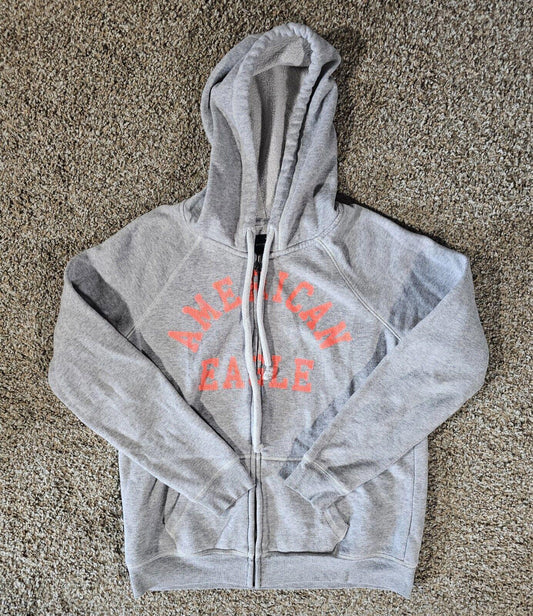 American Eagle Full Zip Hoodie MEDIUM