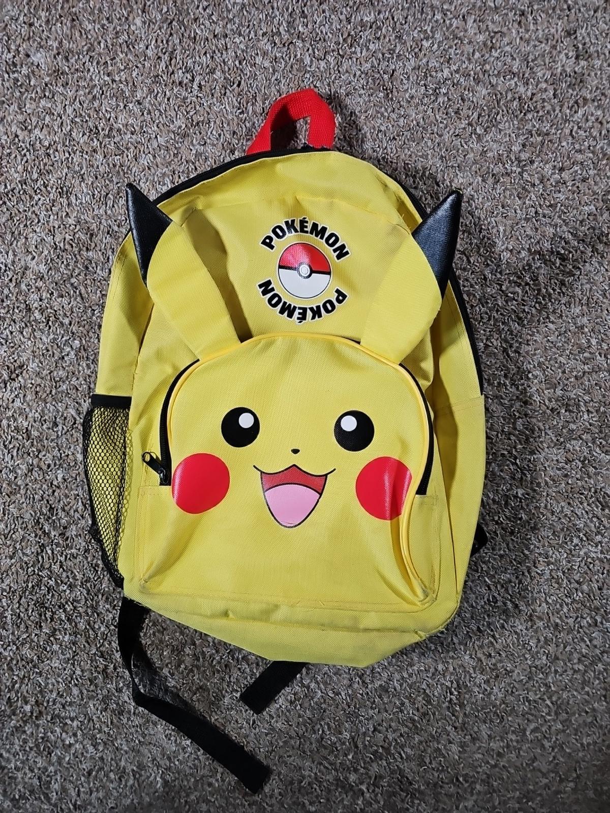 Vanilla Underground Pokemon Pikachu Backpack Yellow