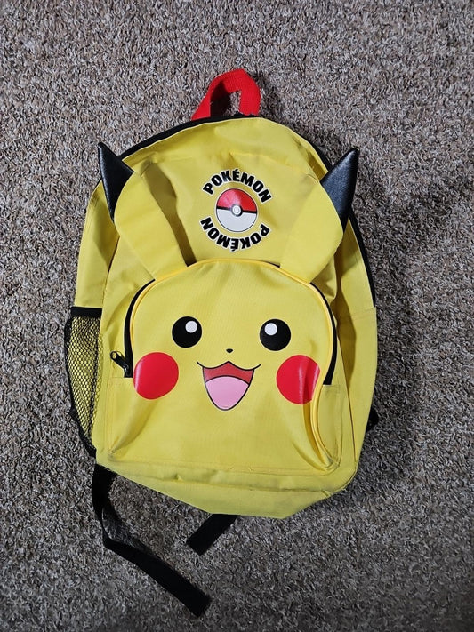 Vanilla Underground Pokemon Pikachu Backpack Yellow