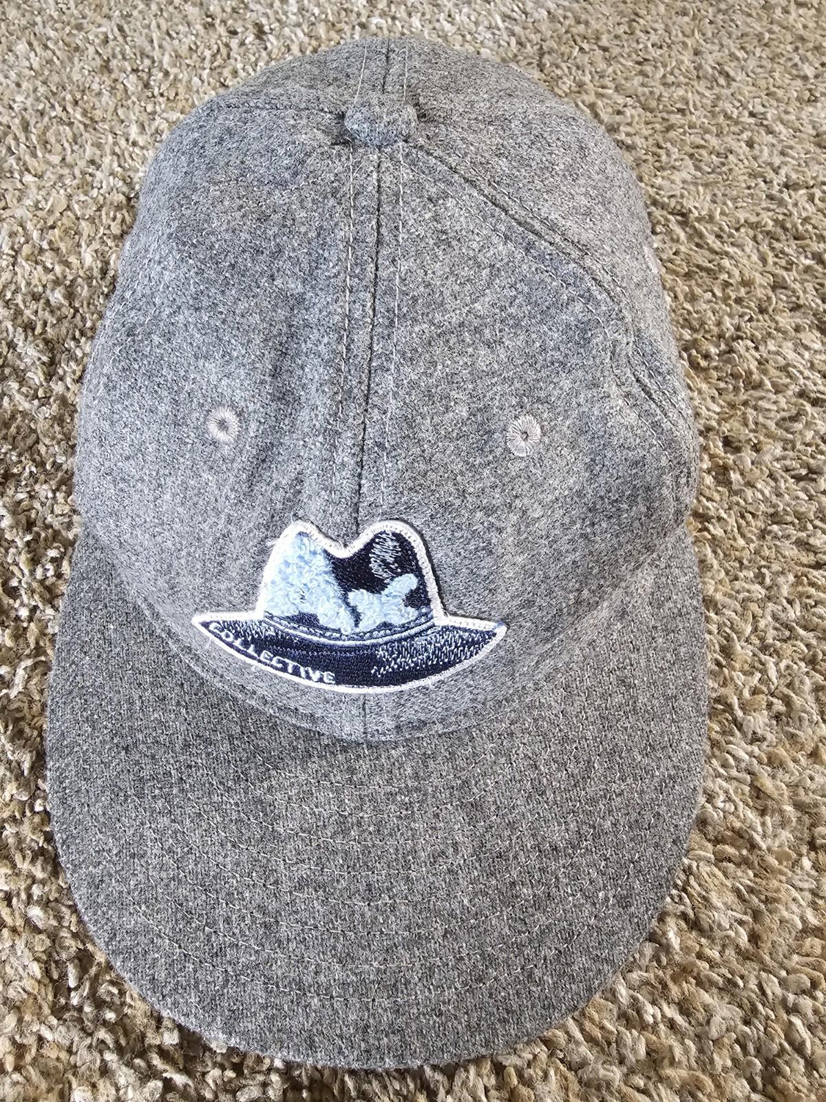 Applesmith AX. Collective Leather Strapback Wool Blend hat Streetwear USA