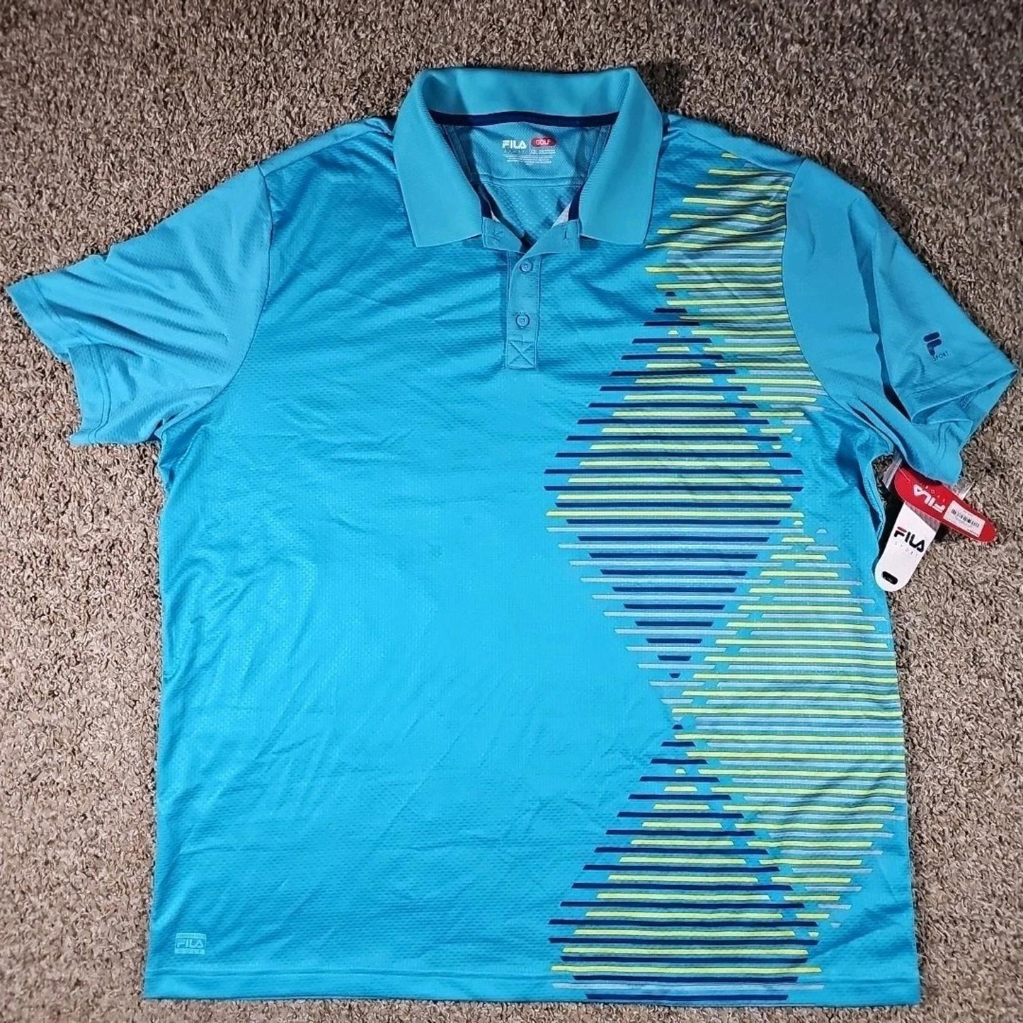 FILA Sport Golf Polo Shirt XXL - NWT NWD