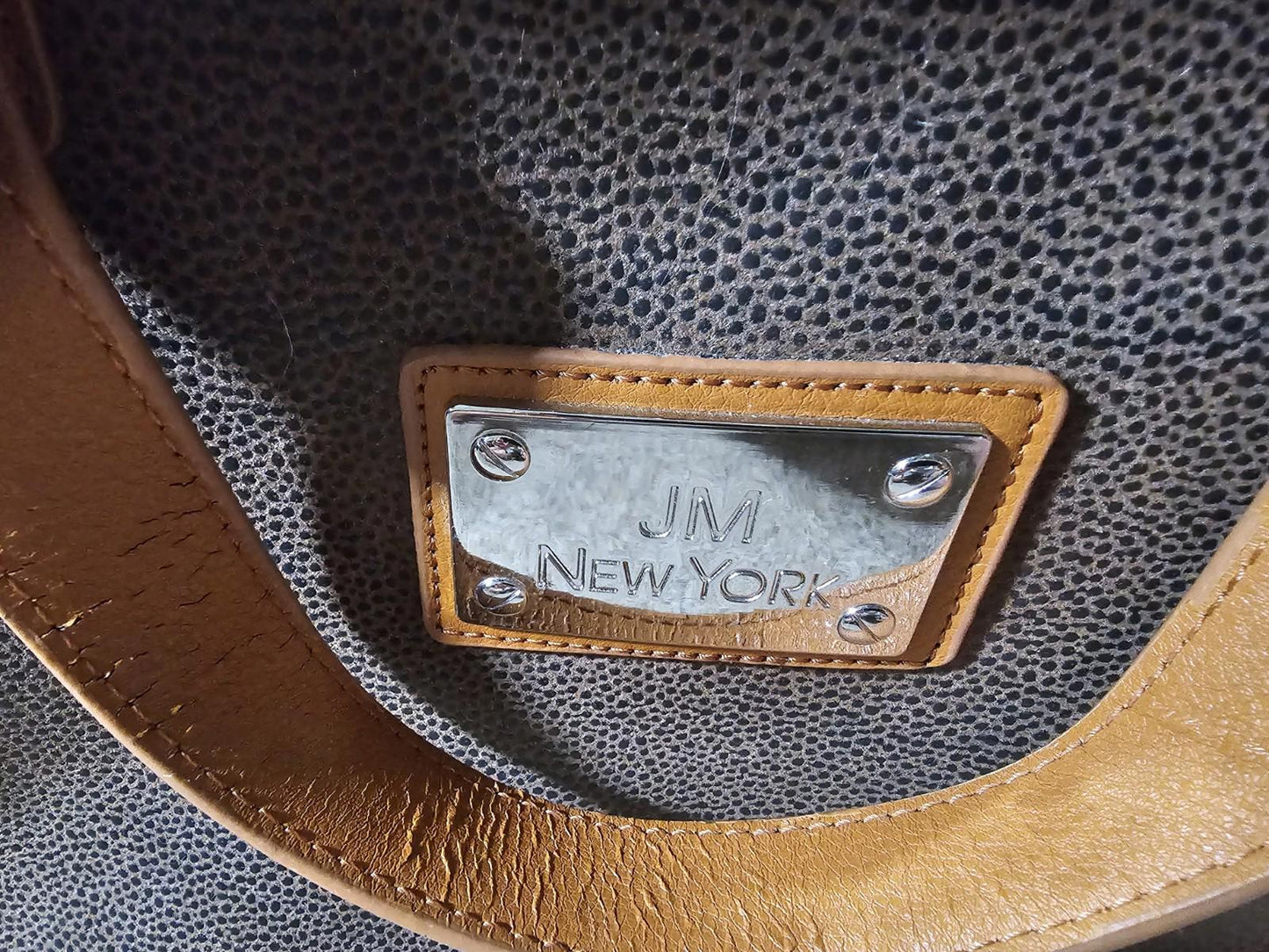 JM NEW YORK  DOCTOR STYLE BAG Brown SEE PICTURES
