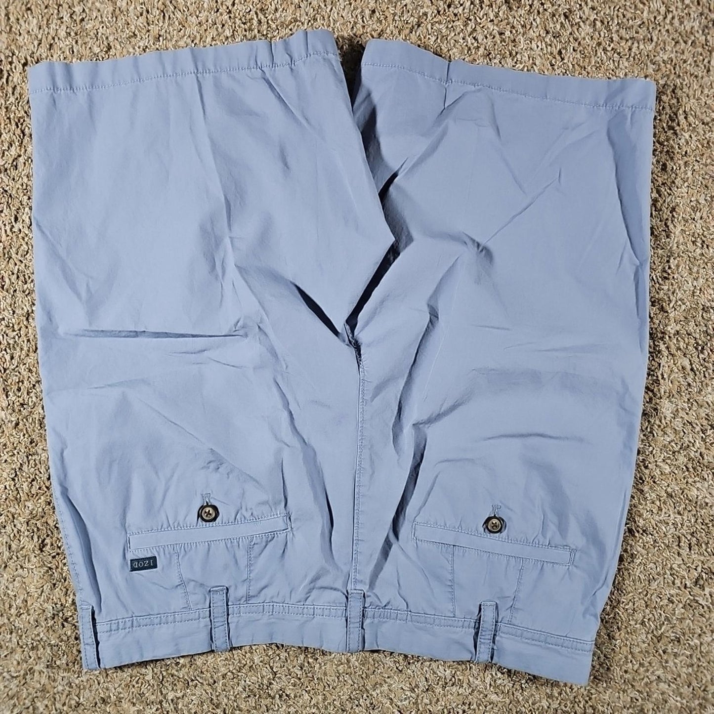 IZOD Saltwater 36x10.5 Blue Shorts
