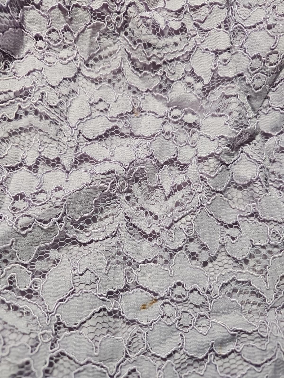 Davids Bridal Sz 10 Purple Dress