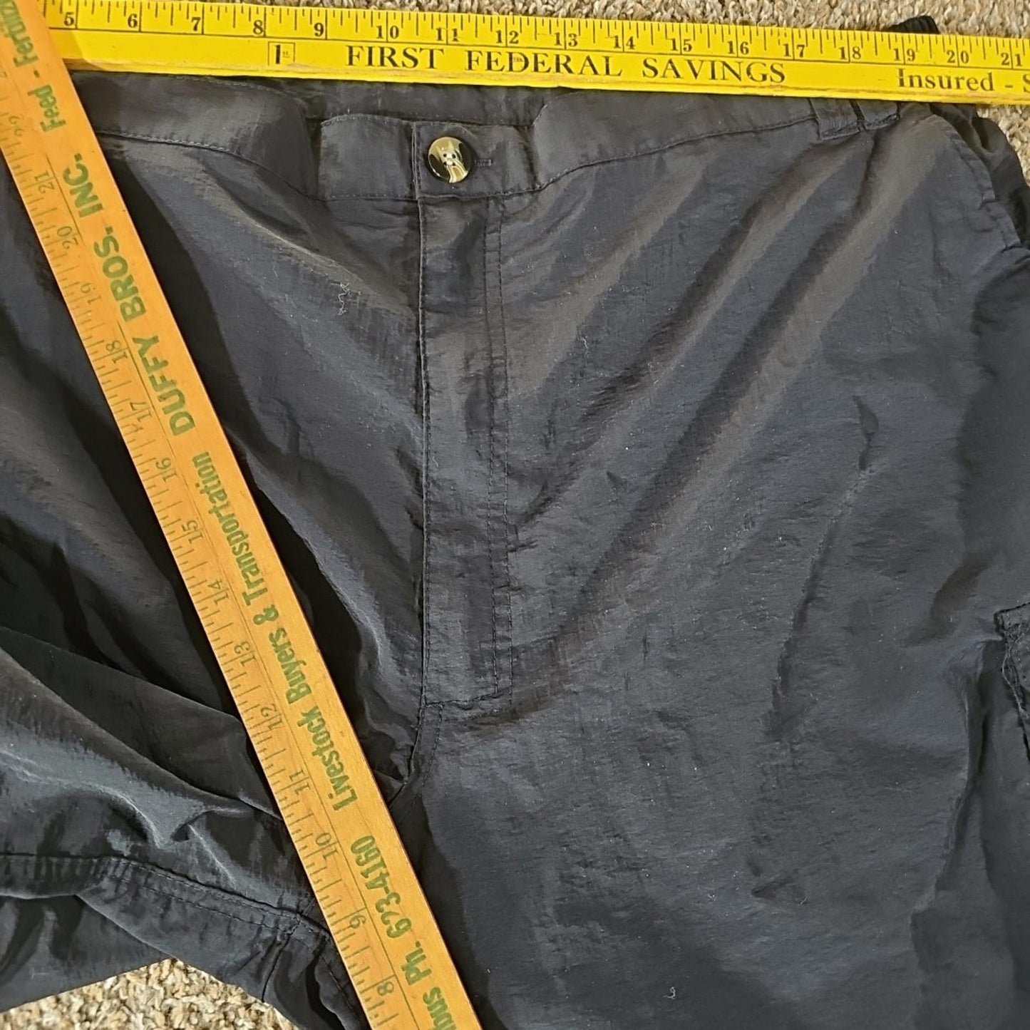 Clearwater Outfitters Navy Blue Men's XXL Shorts Stretch Angler Cargo Fishing