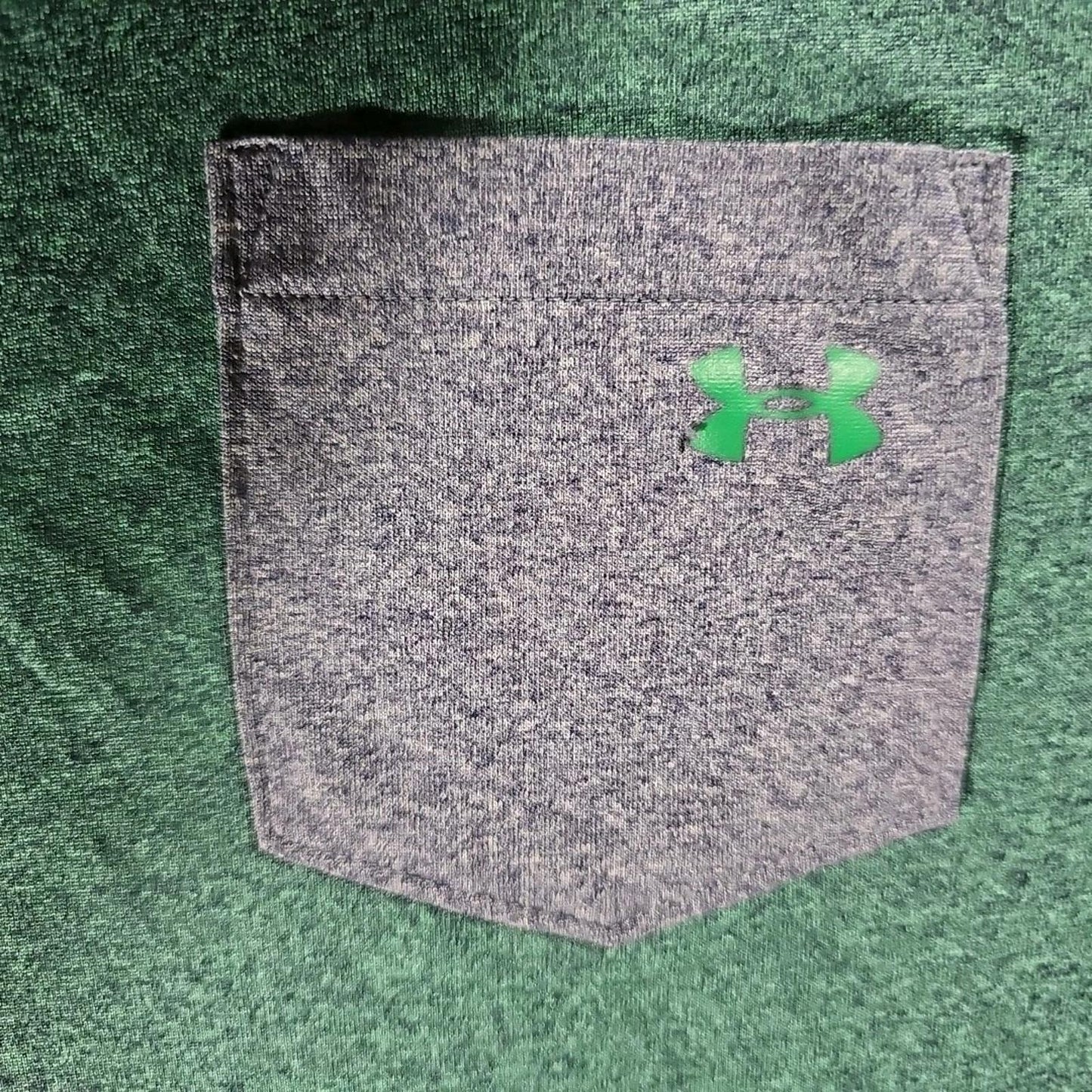 Under Armour HeatGear M Regular Green Pocket Tank