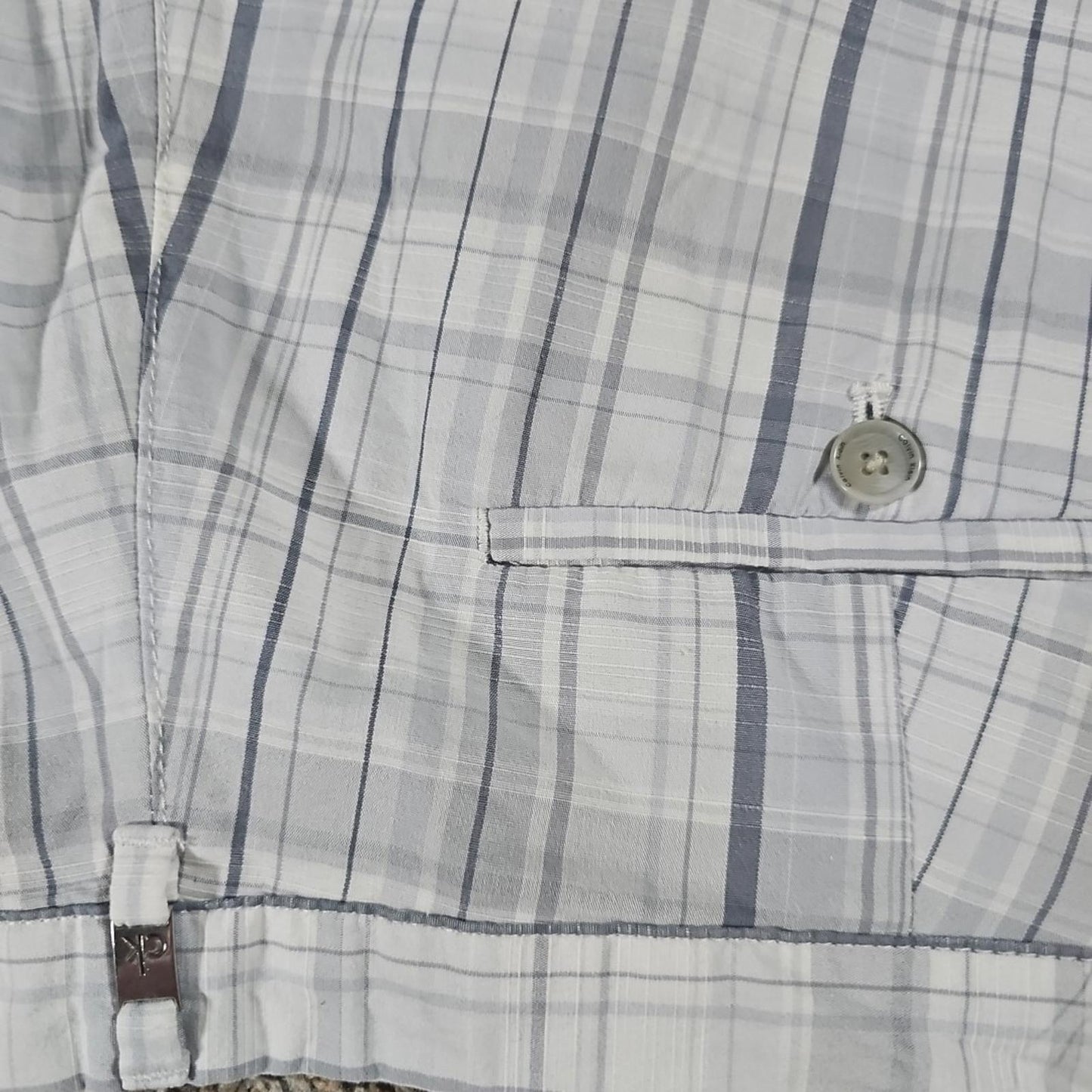 Calvin Klein Sz 36 Windowpane Shorts