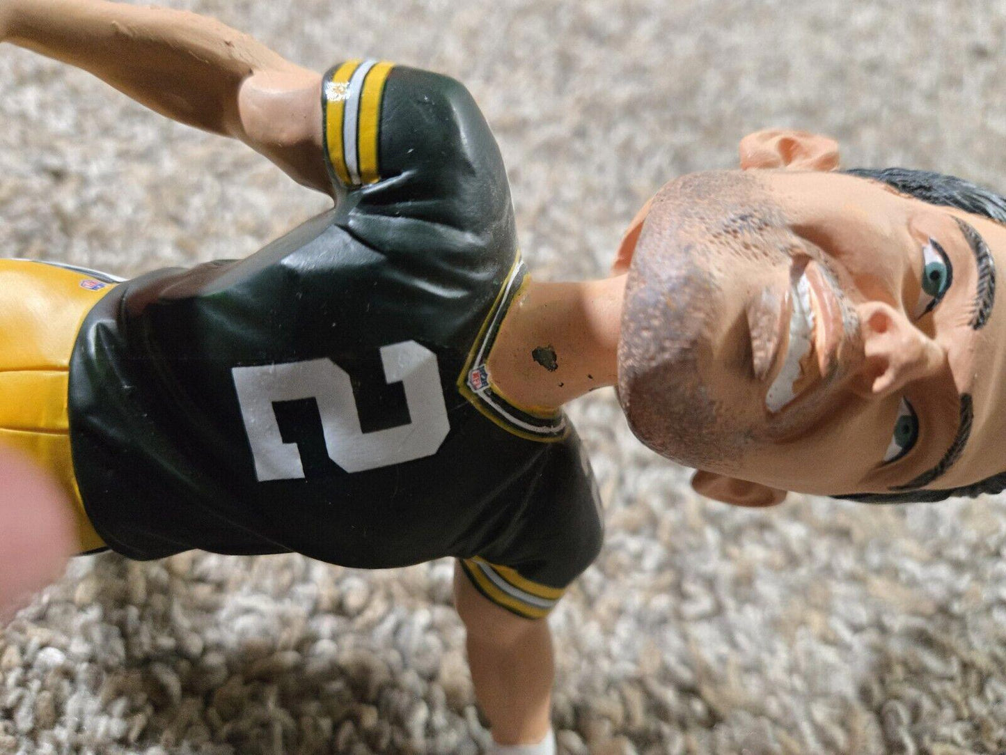 Team Beans FOCO "Legends Of The Field" Mason Crosby #2 - K Bobblehead 26 Of 1000