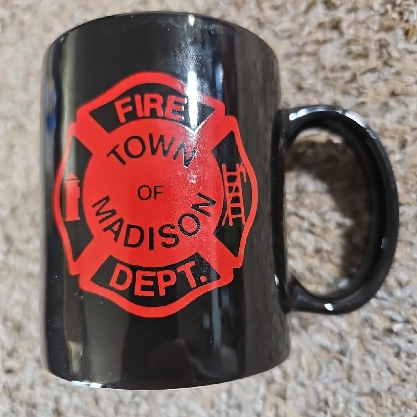 Town Of Madison(WI) Fire Dept. 50th Anniversary 1998 Coffee Mug